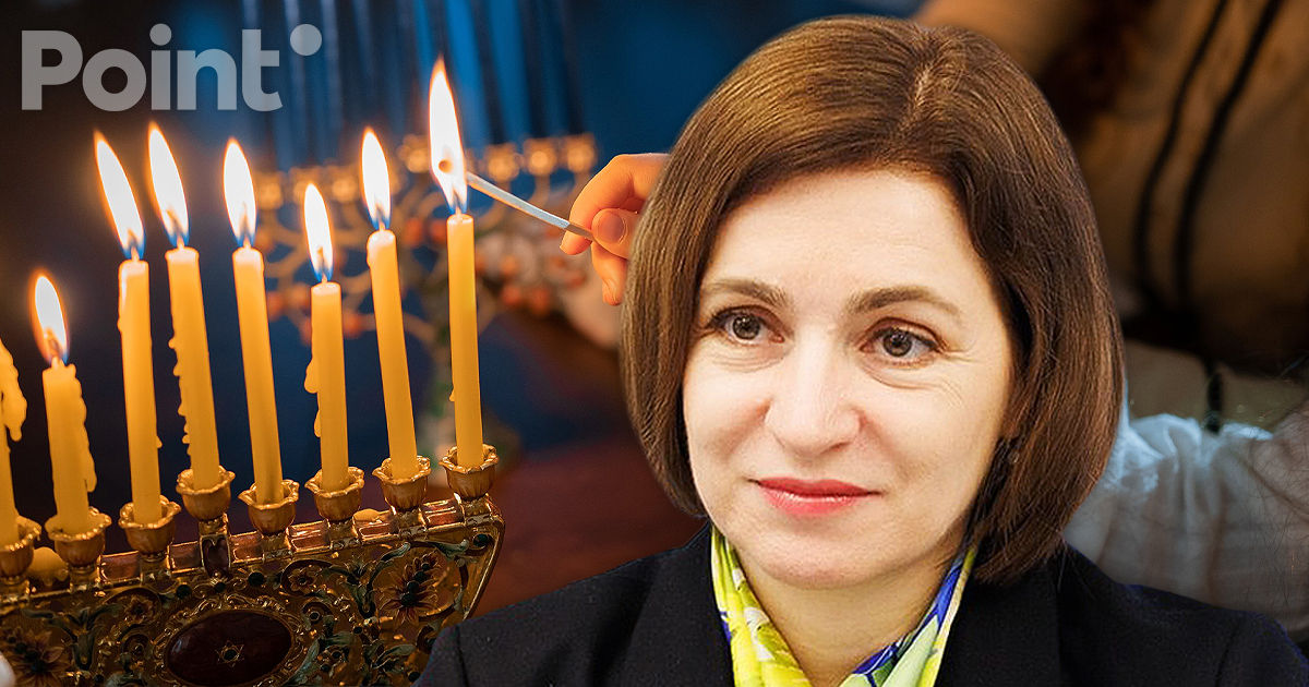 Maia Sandu a transmis un mesaj de felicitare comunității evreiești cu ocazia Hanuka.