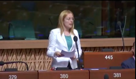Председатель парламентской фракции ПКРМ Инны Шупак.