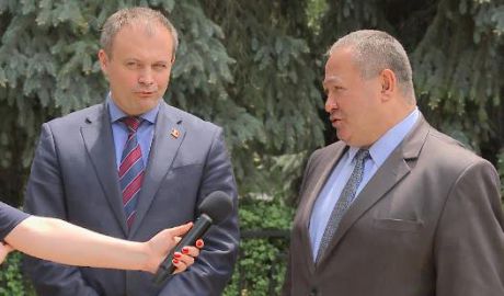 Андриана Канду и Михаил Бурла. Фото: jurnal.md