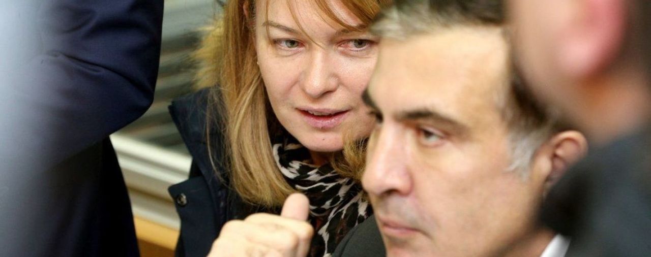 Супруга экс-президента Грузии Михаила Саакашвили Сандра Руловс.