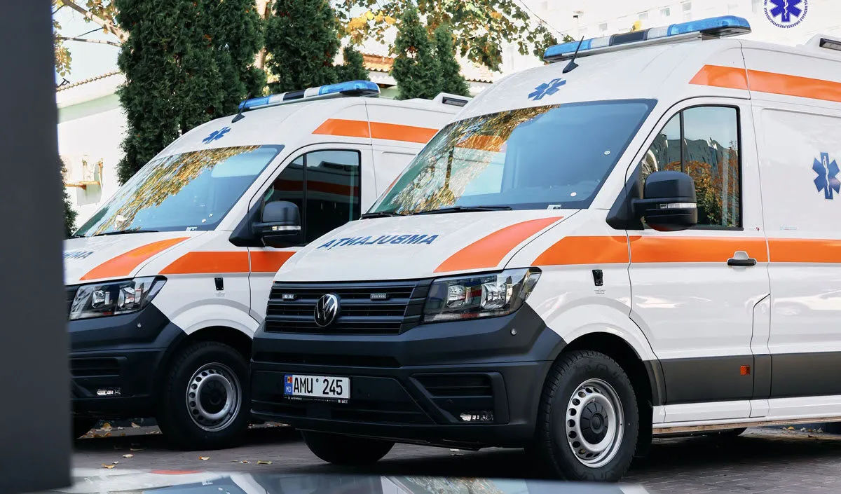 ЕС профинансировал закупку шести машин скорой помощи для Молдовы за 540 тыс. евро.