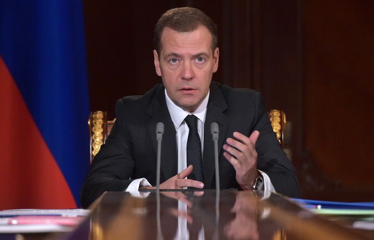 Премьер-министр РФ Дмитрий Медведев.