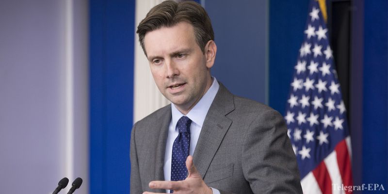 Пресс-секретарь президента США Джош Эрнест.