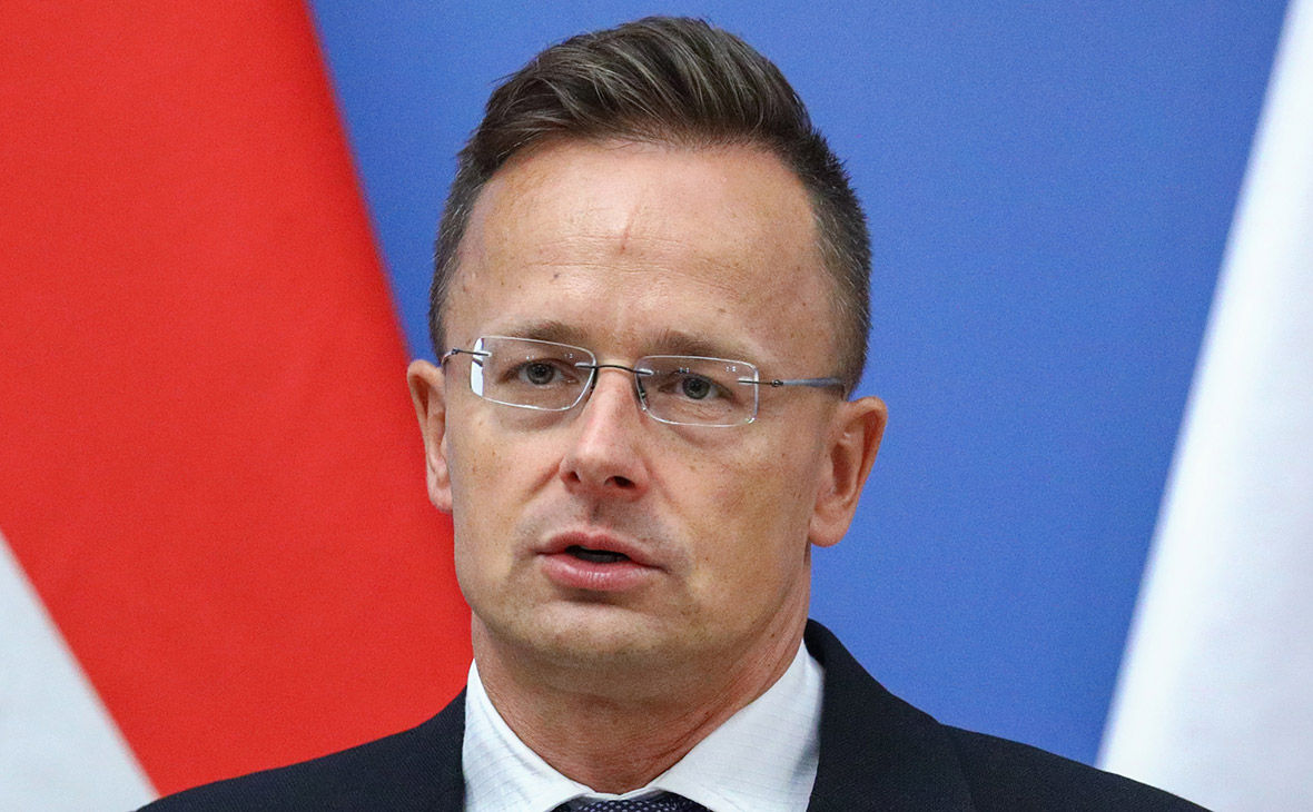 Глава МИД Венгрии Петер Сийярто.