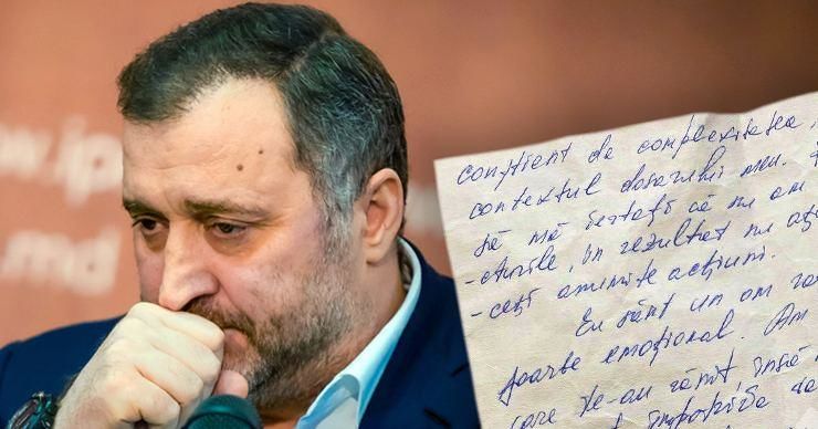 Бывший адвокат Филата обнародовал письма, написанные им в тюрьме. Коллаж: Point.md