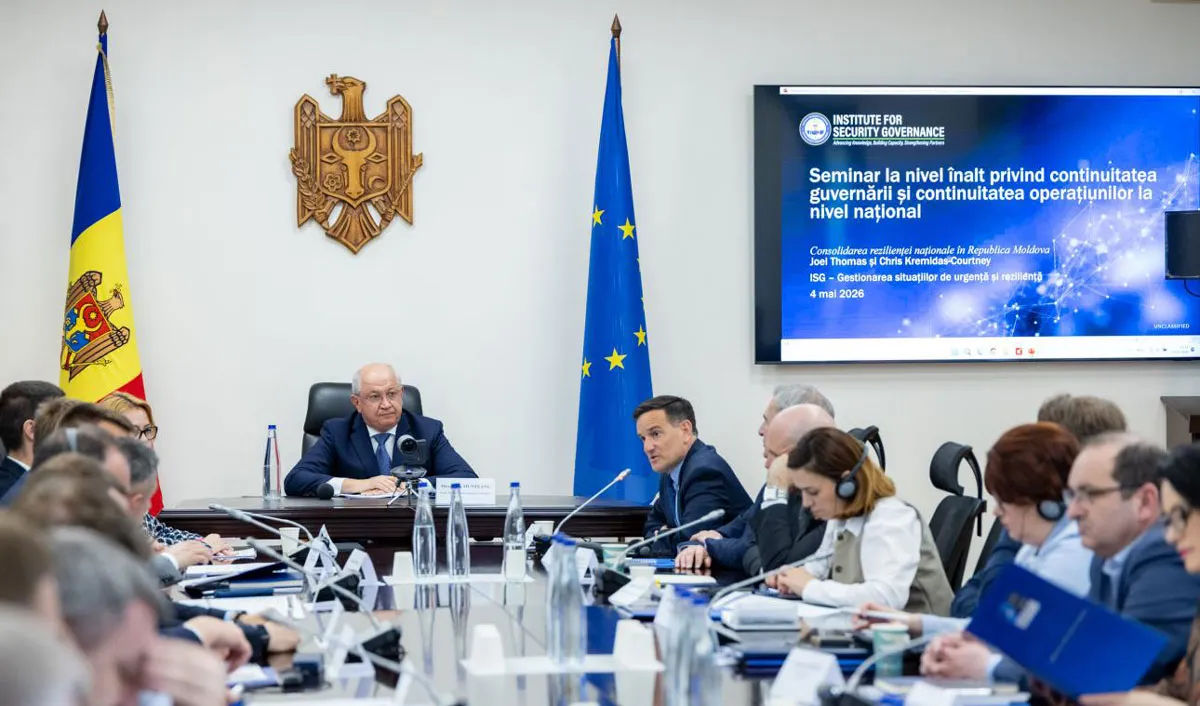 Aparatul de stat al R. Moldova este pregătit să funcționeze în condiții de criză.