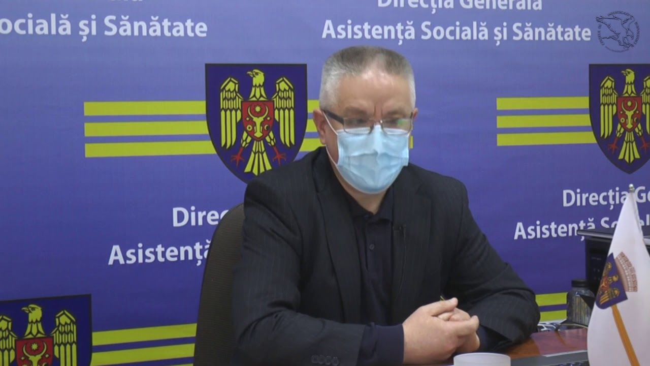 Врио начальника Главного управления социальной помощи и здравоохранения Борис Гылкэ.