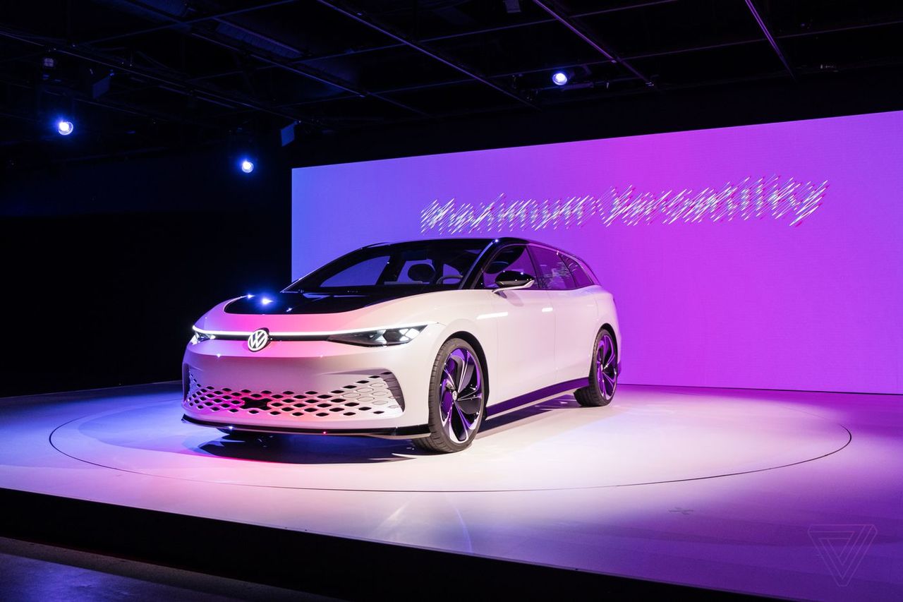 Представлен электрический универсал Volkswagen ID Space Vizzion.