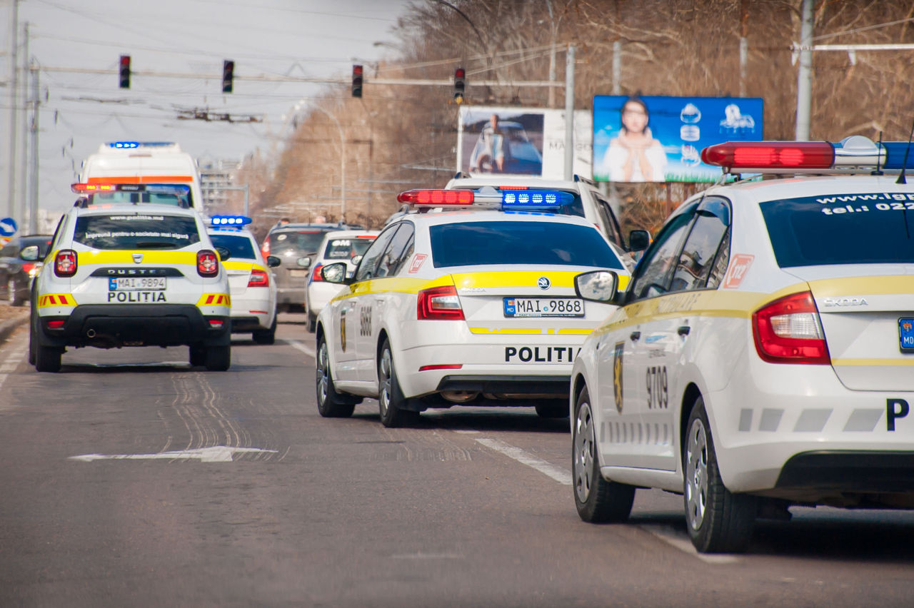 Peste 4.500 de încălcări ale regulilor de circulație, înregistrate în weekend. Foto: Point.md