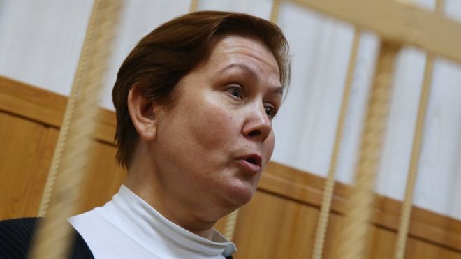 Наталья Шарина отвергает все предъявленные ей обвинения.