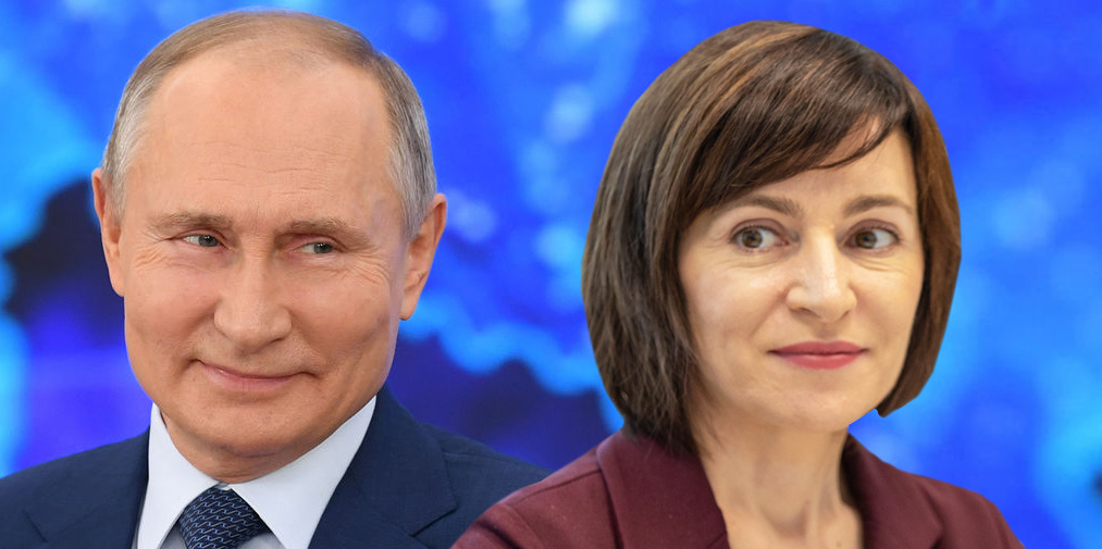 Майя Санду поздравила Владимира Путина с Новым годом. 