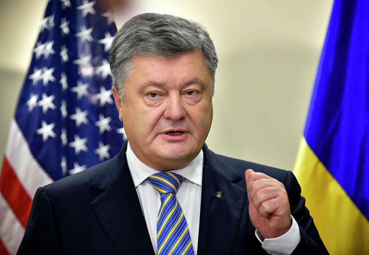 Президент Украины Петр Порошенко.