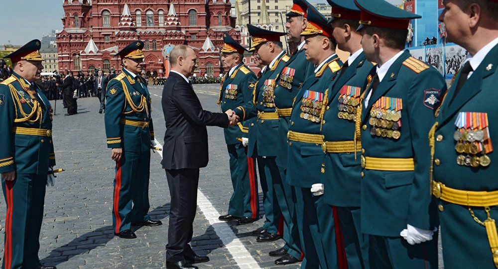 Obama a calificat armata rusă drept „a doua ca putere din lume". Foto: Sputnik/ Алексей Дружинин