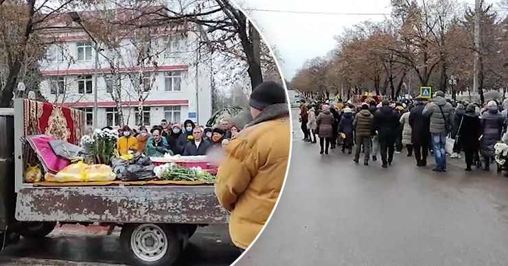 В Сынжерее проводили в последний путь ученицу, умершую после удара мячом. Коллаж: Point.md