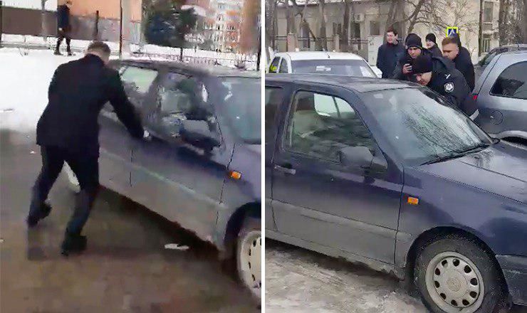 Инцидент произошел 22 января на бульваре Дечебал. 