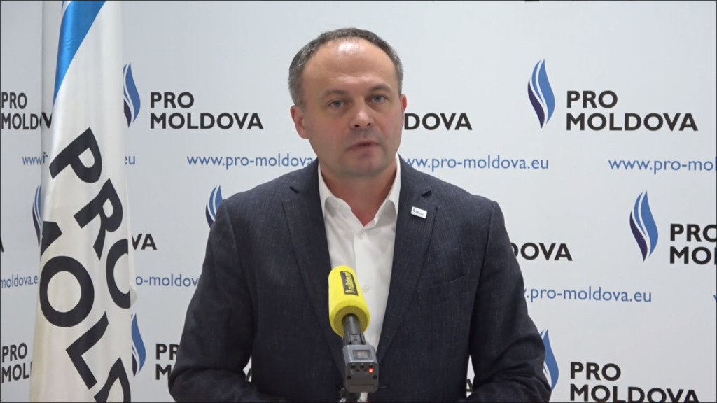 Лидер парламентской группы Pro Moldova Андриан Канду.