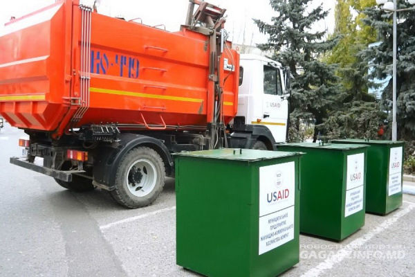 В Комрате тариф на вывоз мусора увеличился на 50%.