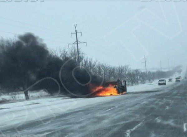 На трассе Флорешть-Бельцы во время движения сегодня утром загорелся автомобиль.