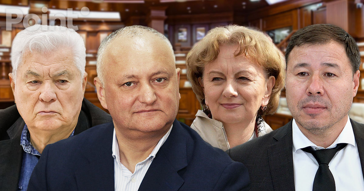 Dodon, Caraman, Tarlev, Greceanîi și Țîrdea vor deveni deputați din partea Blocului Patriotic.