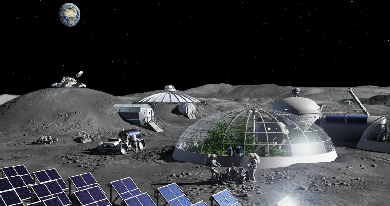 Европа планирует построить постоянную базу на Луне к 2040 году.