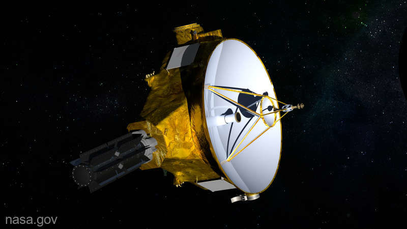 Космический зонд New Horizons вышел из спящего режима. Фото: NASA