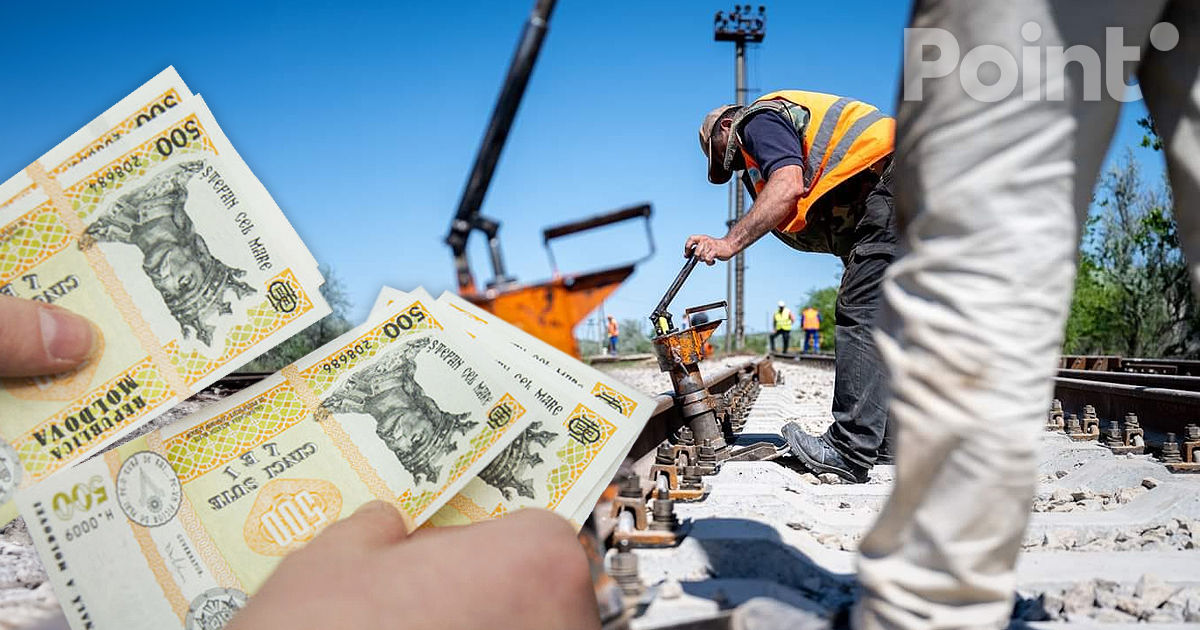 Angajații CFM au început să primească salariile pentru luna decembrie.