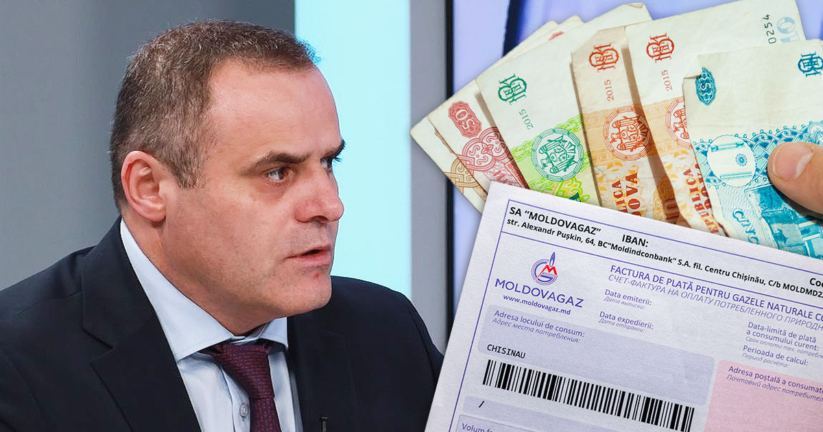 Вадим Чебан сообщил о сроках изменения цены на газ. Коллаж Point.md.