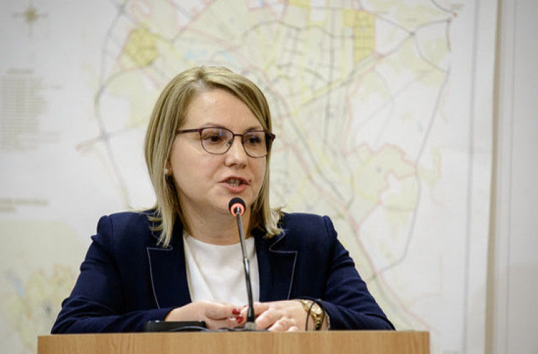 Заместитель мэра Кишинева Анжела Кутасевич.