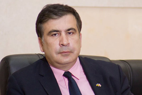 Бывший губернатор Одесской области Михаил Саакашвили.