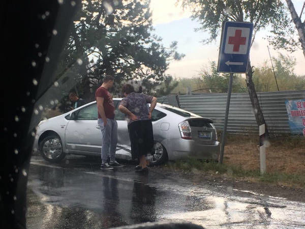 Очередное ДТП произошло сегодня в Кишиневе.