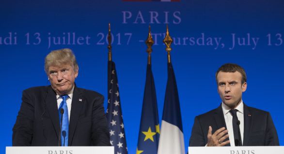 Donald Trump, în afara listei de invitaţi la un summit francez