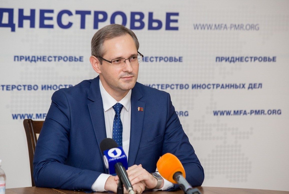 Министр иностранных дел непризнанной ПМР Виталий Игнатьев. 