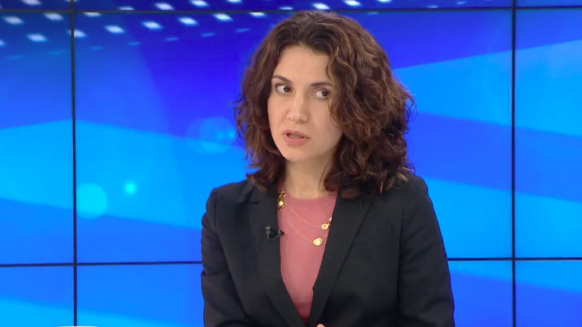 Депутат PAS Олеся Стамате.