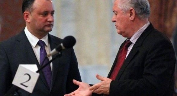 Voronin nu mai este demult un partener de dialog pentru forțele de stânga.