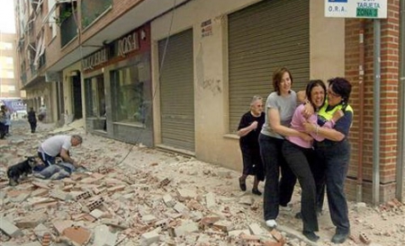 În urmă cu cinci decenii pânza freatică a bazinului Alto Guadalentin din vecinatate s-a redus cu 250 de metri