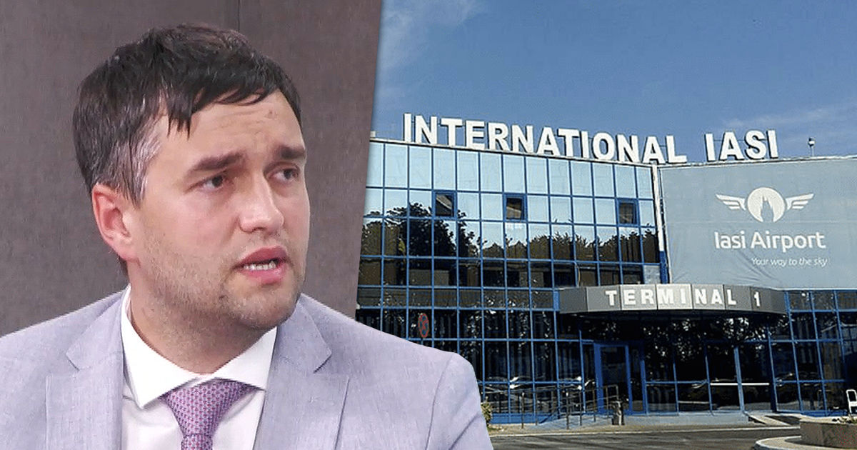 Администратор аэропорта Кишинева признался, что летает из Ясс. Коллаж: Point.md