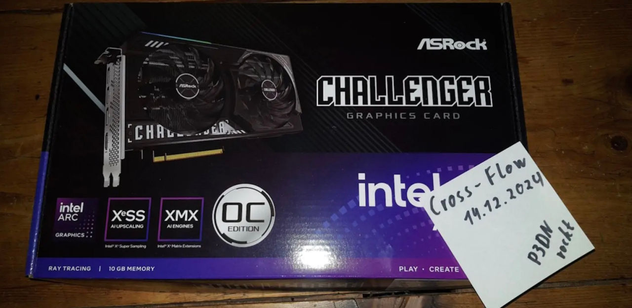 Cu o lună înainte de lansarea oficială, un magazin a trimis din greșeală o placă video Intel unui gamer.