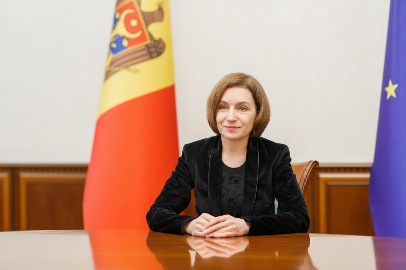 Президент Республики Молдова Майя Санду.