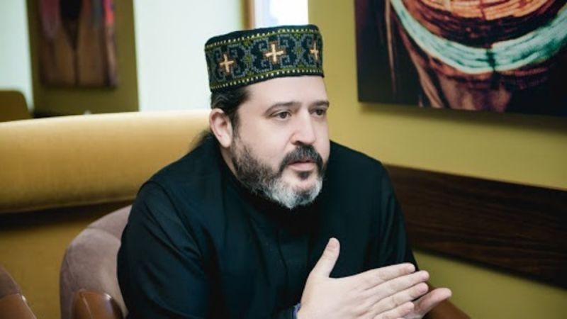 Протоиерей Свято-Георгиевской церкви Виталий Шинкарь.