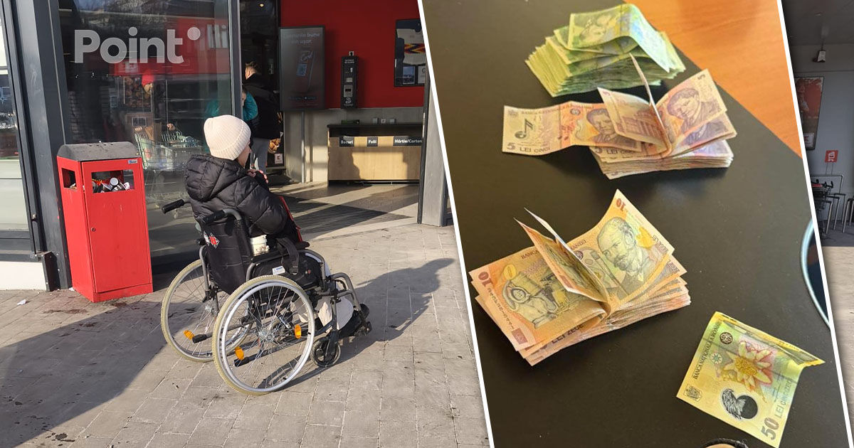 Polițiștii români au vindecat o cerșetoare din Republica Moldova.