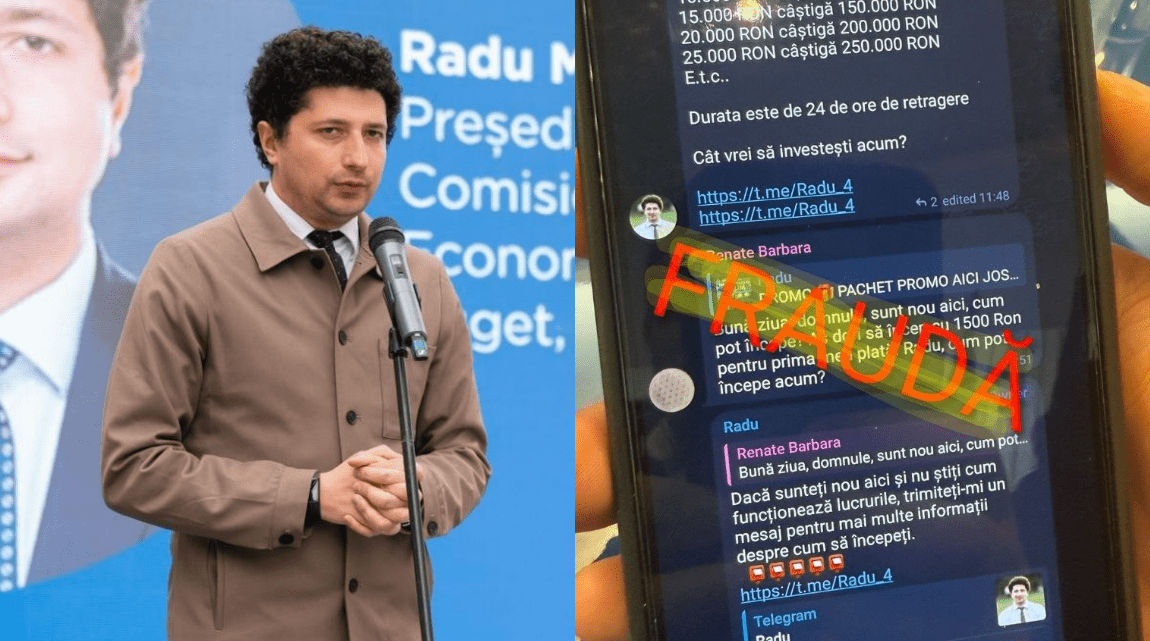 Мошенники выманивают деньги в Telegram от имени депутата Раду Мариана.