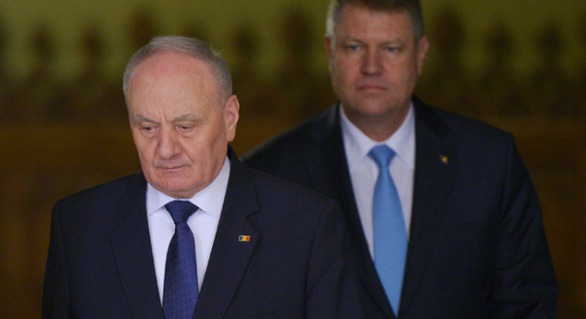 Preşedintele Republicii Moldova, aflat la final de mandat, a venit la Bucureşti pentru a căuta înţelegere.