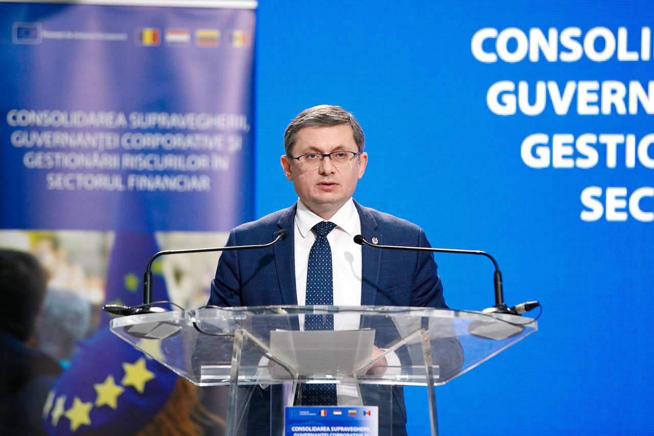 Спикер парламента Игорь Гросу. 