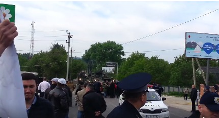 Противозенитная установка военнослужащих США была наведена во вторник утром на граждан Молдовы.