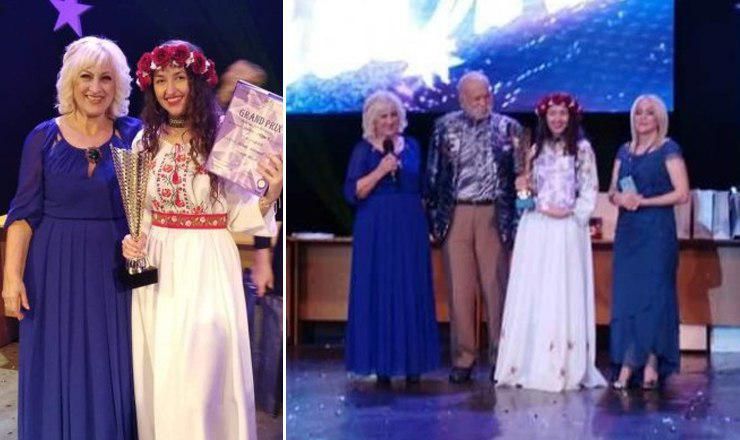 Певица Валерия Марку из города Унгень стала победительницей Международного фестиваля-конкурса «Созвездие талантов».