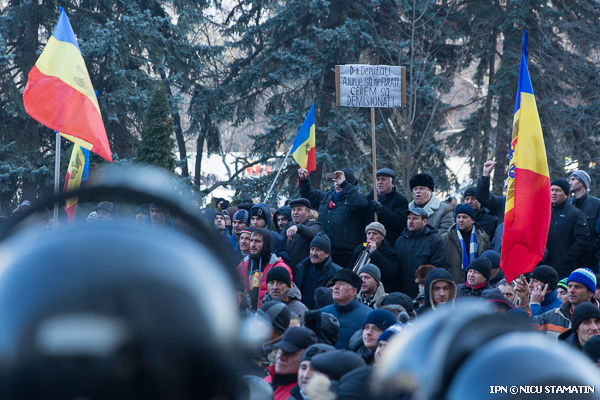 Proteste plătite de la Chișinău. Foto: info-prim.md