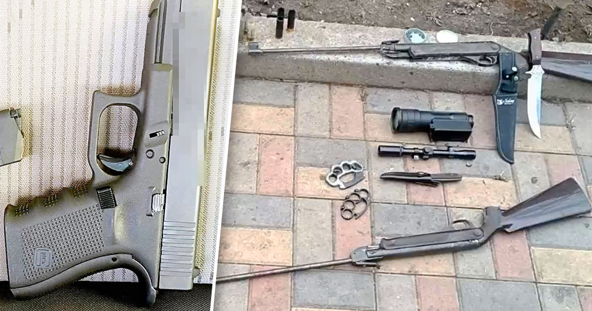 У жителя Оргеевского района обнаружили оружие и боеприпасы. Коллаж: Point.md
