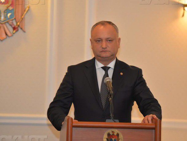 Президент Молдовы Игорь Додон.