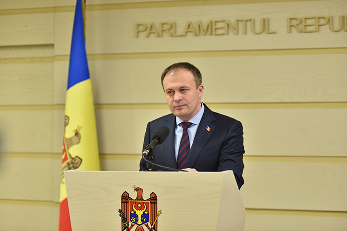 Председатель парламента РМ Андриан Канду.