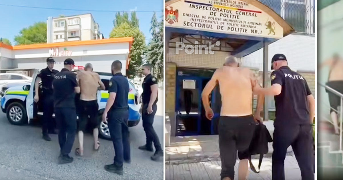 В Кишинёве задержан мужчина, который неадекватно вёл себя с детьми.